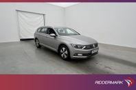 Volkswagen Passat Sportscombi 150hk Värm Kamera CarPlay Drag