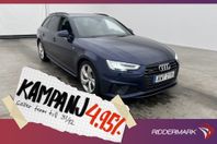 Audi A4 Avant 40 TDI Q 190hk S-Line D-Värm Drag 4,95% Ränta