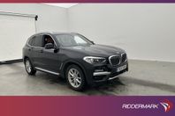 BMW X3 xDrive20d 190hk X-Line Cockpit Navi Sensorer Skinn