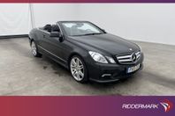 Mercedes-Benz E 250 Cabriolet 204hk AMG Sport Navi Skinn