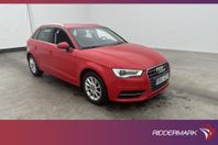 Audi A3 1.2 TFSI 110hk Sensorer Farthållare 1-bruk 0,49l/Mil