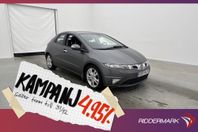 Honda Civic 1.8 i-VTEC 140hk Sport Värmare S 4,95% Ränta