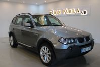 BMW X3 3.0i 4WD Automat Panorama M-Värme Drag