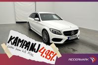 Mercedes-Benz C 220 T d 170hk AMG Burmester Nav 4,95% Ränta