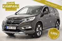 Honda CR-V 1.6 4WD Executive Pano Navi Skinn SoV-hjul 160hk