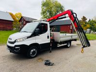 Iveco Daily 35C18 Kranbil / Stor kran / B-kort