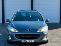 Peugeot 407 SW 2.0 HDi Euro 4 Panoramatak Drag Nybesiktigad