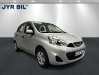 Nissan Micra 1.2 80hk Lågamil 0.49l Milen Årsskatt 448kr