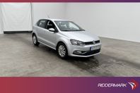 Volkswagen Polo 1.2 TSI 90hk Bluetooth Låg-Skatt 0,47L/Mil