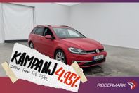 Volkswagen Golf TSI 150hk Värm Kamera Rattvärme 4,95% Ränta