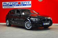 BMW 118 d 5-dörrars Sport line Euro 5 Läder