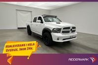 Dodge RAM Sport V8 4x4 Dragkrok Rambox Taklucka Skinn Alpine