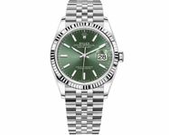 Rolex Datejust Mintgreen 126234 Jubilee 2023-09 Fullset