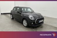 MINI Cooper 5-dörrars 136hk Pepper II Sensorer Farthållare