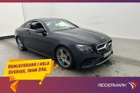 Mercedes-Benz E 300 Coupé AMG Navi Pano P-värm Kamera Skinn