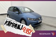 Volkswagen Golf Sportsvan TSI 125hk Kamera CarPl 4,95% Ränta