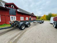 Roadex 36 tons vagn för 2 burkar Lastväxlarvagn