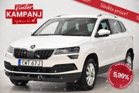 Skoda Karoq 2.0 4x4 KAMPANJ Cockpit Style Canton Navi D-Värm