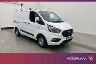 Ford Transit Custom Värmare Drag V-Inredd Moms 1-Brukare