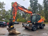 Hjulgrävmaskin, Doosan  DX170W (Se video)