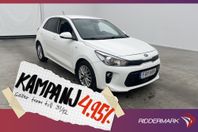 Kia Rio 1.2 CVVT 84hk Rattvärme Kamera CarPlay 4,95% Ränta