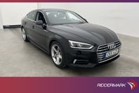 Audi A5 Sportback 2.0 TFSI 190hk Proline Sensorer 0,58l/Mil