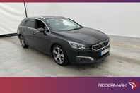 Peugeot 508 SW 2.0 180hk GT Pano HUD Kamera Navi Elstolar