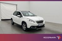 Peugeot 2008 1.2 VTi 82hk Allure Pano Värmare Sensorer