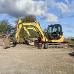 JCB 8085 ZTS - Minigravemaskine / mini excavator 8 ton - Vid