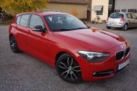 BMW 118 d 5-dörrars Sport line /Taklucka/GPS