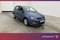 Volkswagen Polo 1.2 TSI 90hk Bluetooth Låg-Skatt 0,47l/Mil