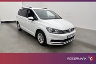 Volkswagen Touran 1.2 TSI 110hk 7-Sits Kamera CarPlay Drag