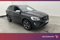 Volvo XC60 D4 AWD 190hk R-Design Pano Värmare Navi BLIS Drag