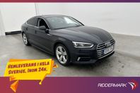 Audi A5 Sportback TFSI Quattro 252hk Proline B&O Sensorer