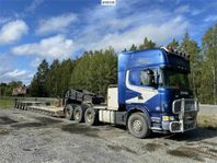 Scania R164 med HAFO Trailer