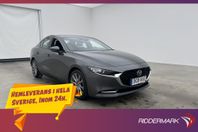 Mazda 3 Sedan SKYACTIV-X M Hybrid HUD Kamera Navi Rattvärme