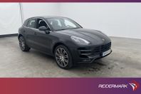 Porsche Macan Turbo 400hk Chrono Pano PASM BOSE Värmare Drag