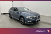 Volkswagen Passat TDI 4M R-Line Cockpit Värm Elstolar Skinn