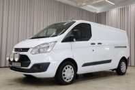 Ford Transit  Custom 130HK L2 X2-Sidodörr Drag Värmare Moms