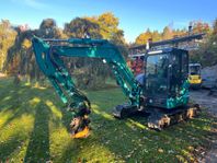 Grävmaskin Kobelco SK55SRX-6 med redskap