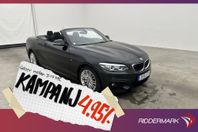 BMW 220 d Cab 190hk M Sport Kamera H/K Na 4,95% Ränta