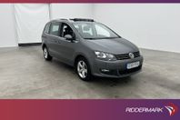 Volkswagen Sharan 2.0 TDI 4M Premium Värm Pano Kamera Drag