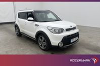 Kia Soul 1.6 GDI 132hk Limited Pano Skinn Kamera Navi Drag