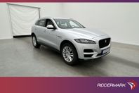 Jaguar F-Pace 25t AWD 250hk Pano Värm Kamera Navi Skinn Drag