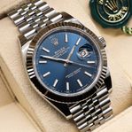 Rolex Datejust 41 ref 126334 | Bright blue | HELT NY 2024-09