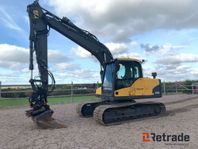 Grävmaskin Volvo EC140CL, 2010 med Rototilt