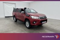 Toyota Hilux 2.4 AWD Dragkrok Diffspärr B-Kamera Flakkåpa