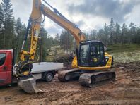 JCB JS 130 med Moba 2 grävsystem