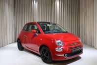 Fiat 500 1.2 8V 69HK Lounge Panorama Kamrembytt V-Hjul