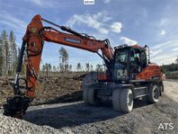 Hjulgrävare Doosan DX140W-5 (SE VIDEOS)